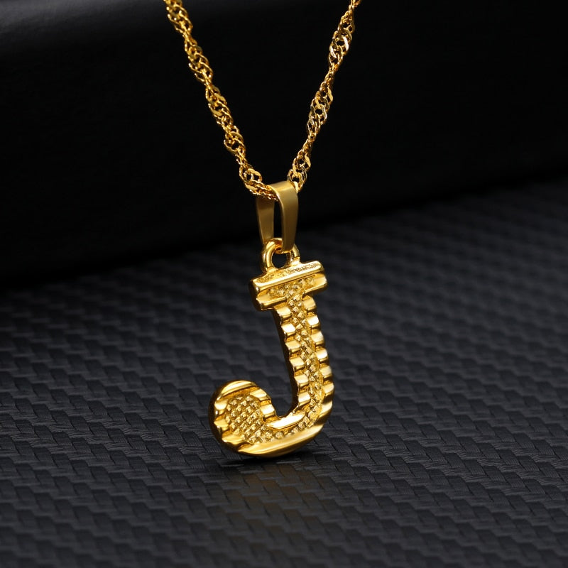 Initial Letter Necklaces